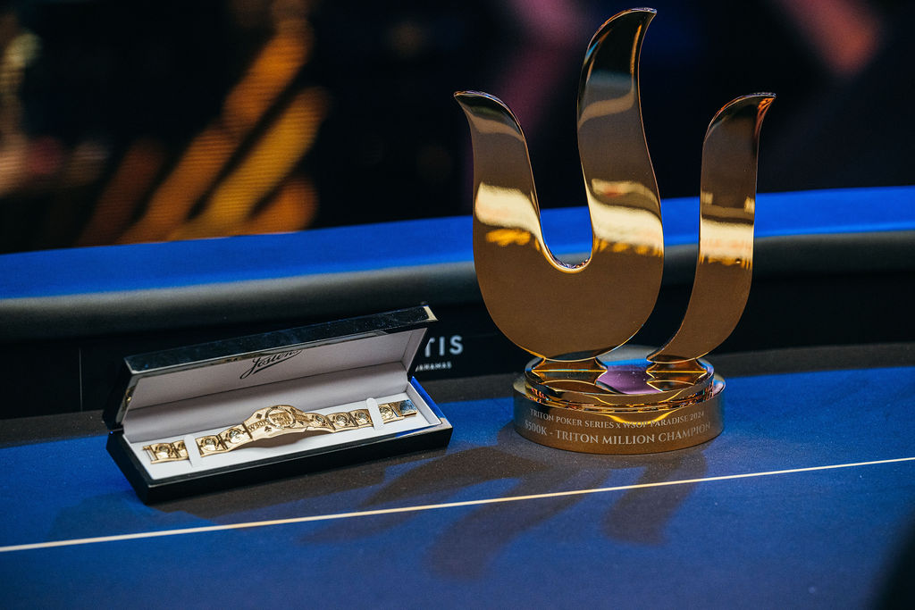 A TRITON TROPHY AND A WSOP BRACELET: THE MOST-COVETED HARDWARE IN POKER